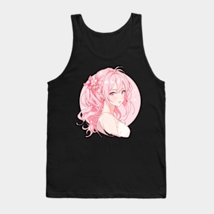 Anime girl Tank Top